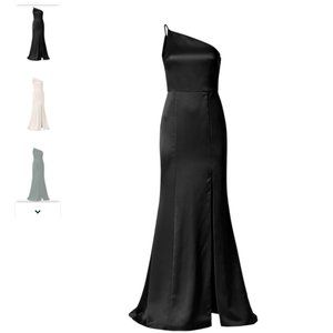 Amsale Kaia Dress Size 6 Black